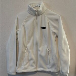 Columbia Wms Benton Springs Soft White Fleece Jacket